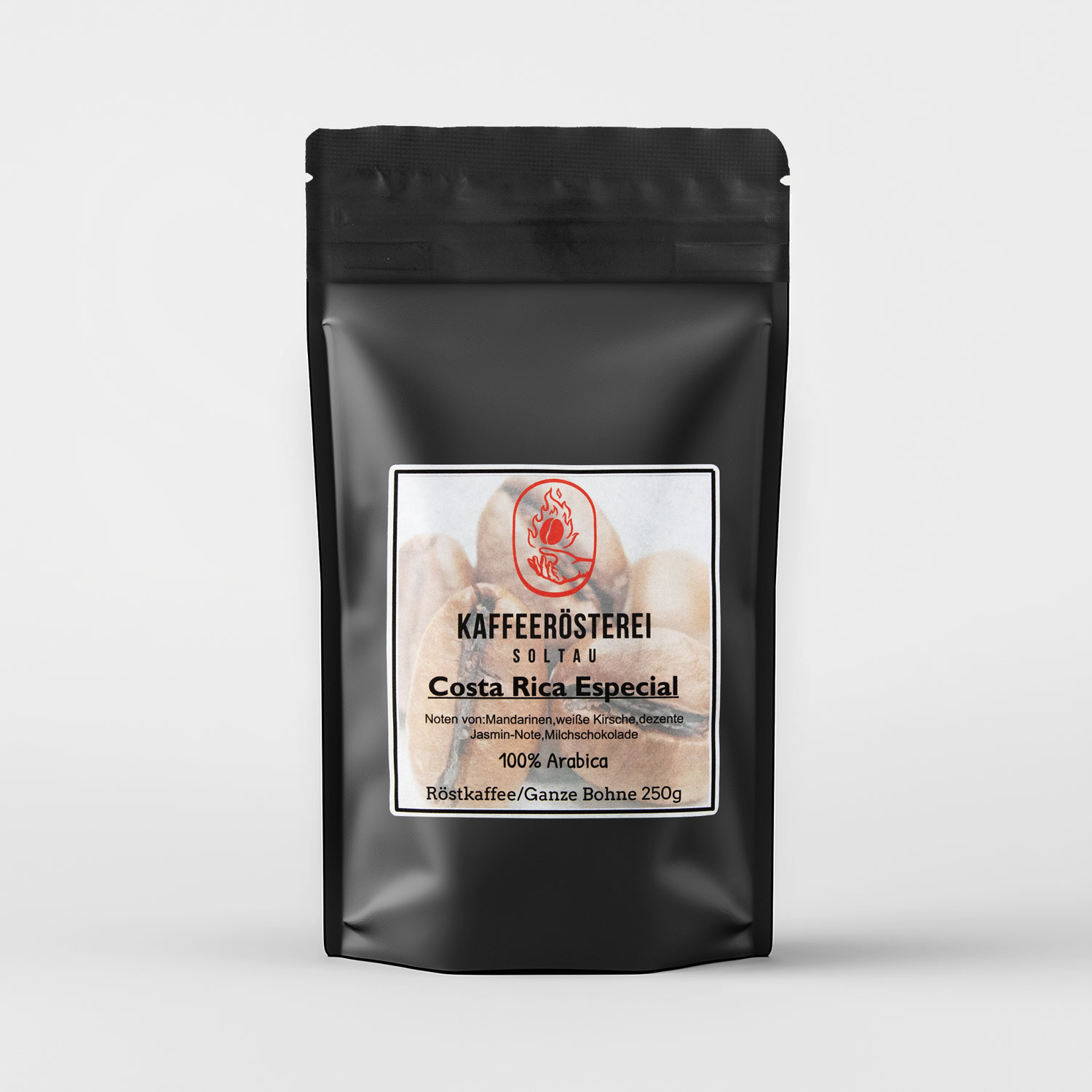 Costa-Rica: Ganze Bohne