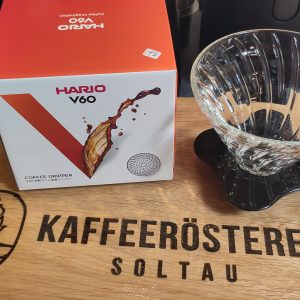 Hario V60 Kaffeefilter aus Glas